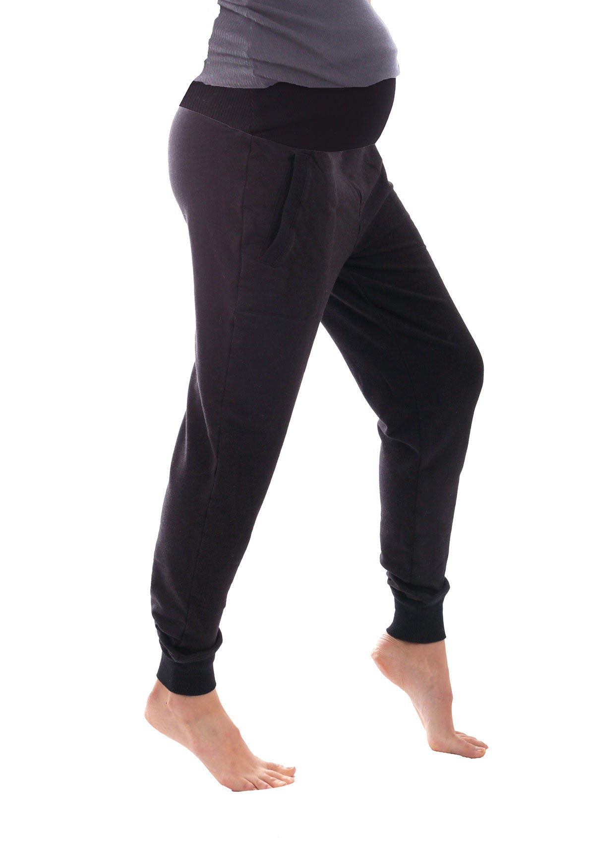 Maternity Super Soft Bamboo Over-Belly Jogger – Plush Apparel