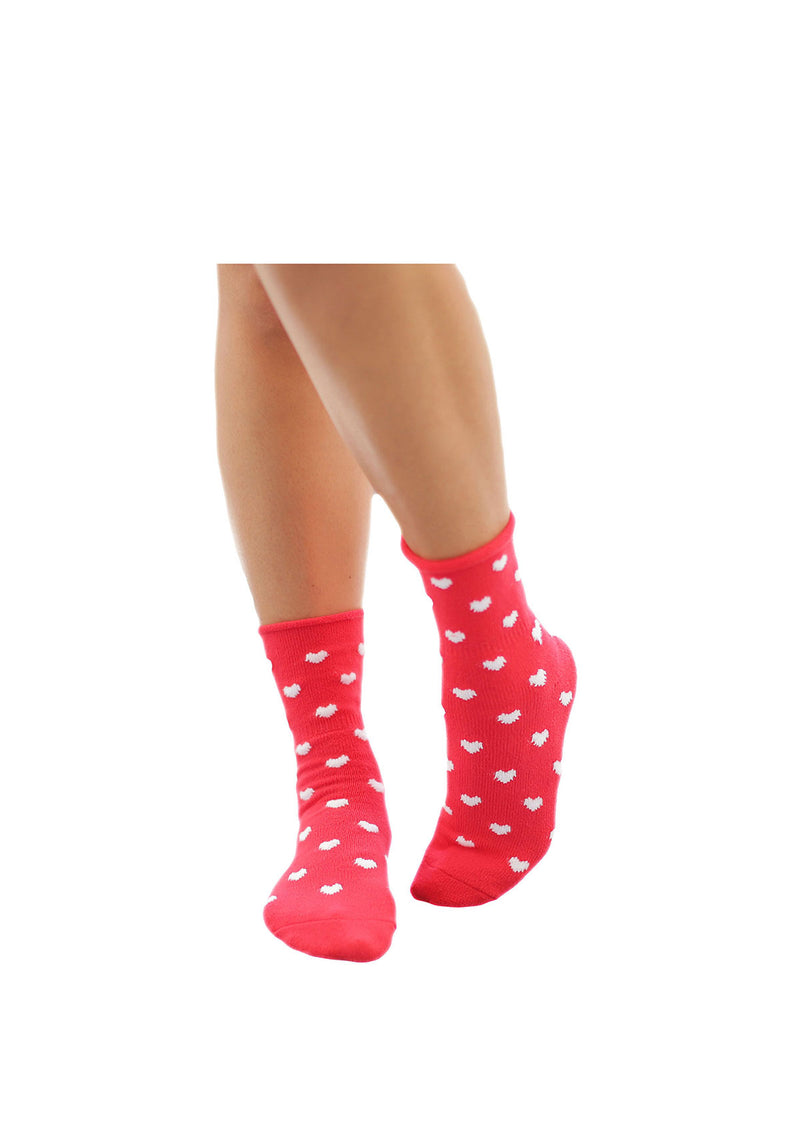 Red Heart Thin Rolled Fleece Socks